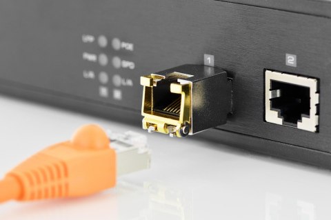 Digitus Miedziany moduł SFP Mini GBIC, 10 Gb/s, RJ45