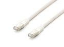 Kabel krosowy RJ-45 (M) do RJ-45 (M) - 5 m - SFTP - CAT 6a Platinum - Formowany, linka - Biały