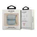 Guess GUA2HHTSB AirPods cover niebieski/blue Strap Collection