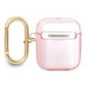 Guess GUA2HHTSP AirPods cover różowy/pink Strap Collection