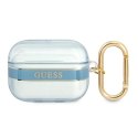 Guess GUAPHHTSB AirPods Pro cover niebieski/blue Strap Collection