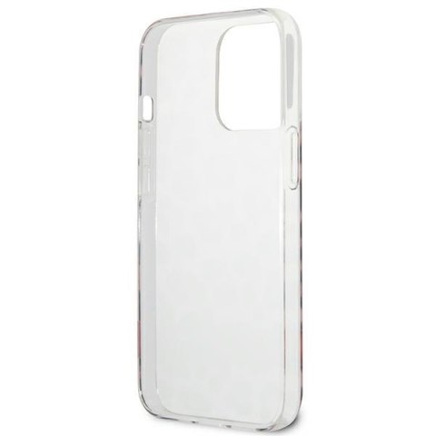 Guess GUHCP13LHSLEOP iPhone 13 Pro / 13 6,1" różowy/pink hardcase Leopard