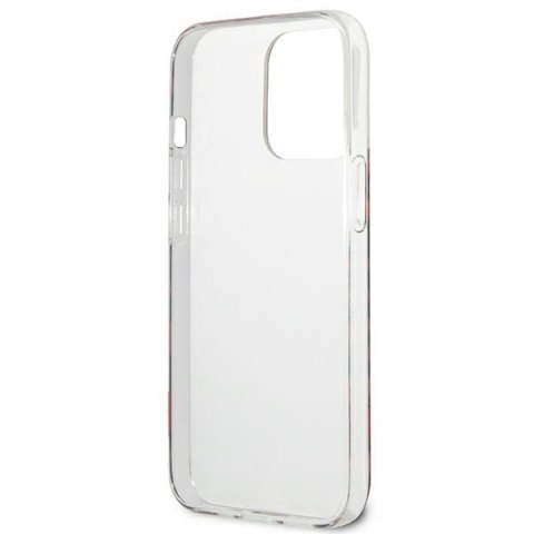 Guess GUHCP13LHSLEOR iPhone 13 Pro / 13 6,1" czerwony/red hardcase Leopard