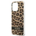 Guess GUHCP13LHSLEOW iPhone 13 Pro / 13 6,1" brązowy/brown hardcase Leopard