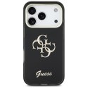 Etui Guess IML 4G Script Metal do iPhone 17 Pro Max czarny