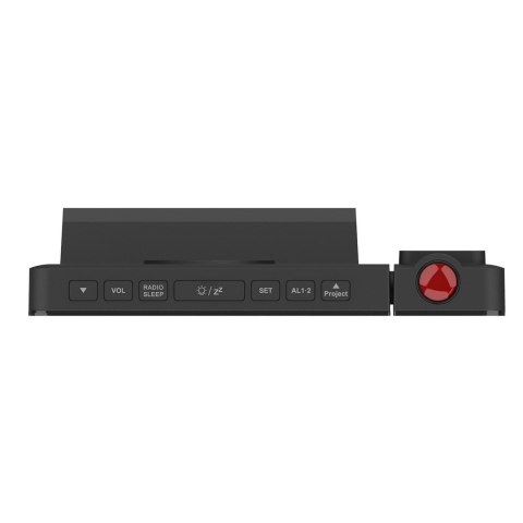 GREENBLUE RADIOBUDZIK CYFROWY LED Z PROJEKTOREM GREENBLUE,RADIO FM, ALARM, ZEGAR 12/24, ZASILANIE USB 5V DC + CR2032 GB172