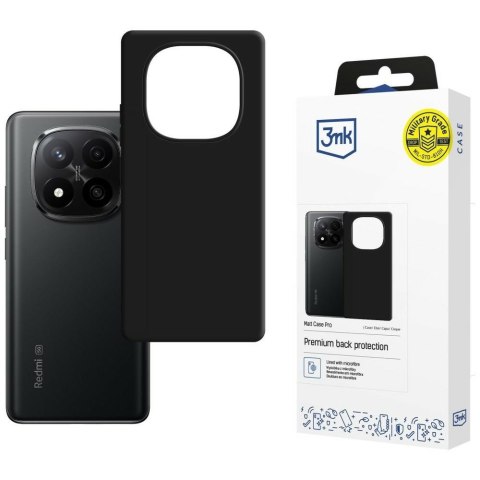 Etui 3MK Matt Case Pro do Redmi Note 15 Pro+ czarny