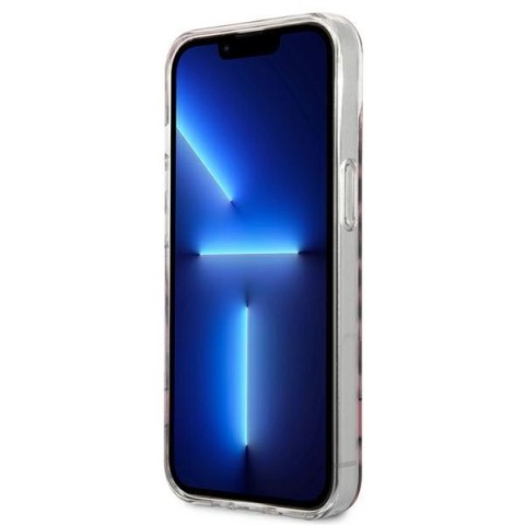 Guess GUHCP13SHSLEOP iPhone 13 mini 5,4" różowy/pink hardcase Leopard