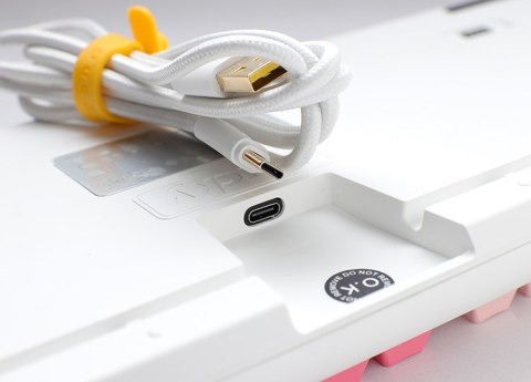 Klawiatura gamingowa Ducky One 3 TKL Gaming USB QWERTY Angielski Różowy