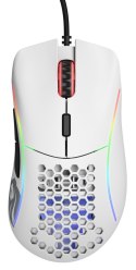GLORIOUS MYSZ PC RACE MODEL D GAMING WHITE MATOWA