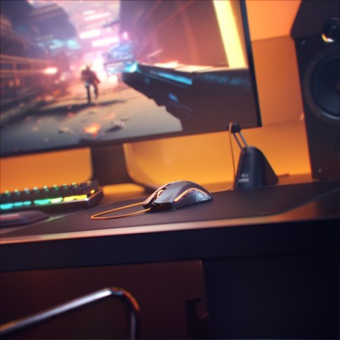 GLORIOUS MYSZ PC RACE MODEL O GAMING BLACK MATOWA