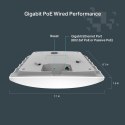 TP-Link FESTA F52 punkt dostępowy WLAN 867 Mbit/s Biały Obsługa PoE