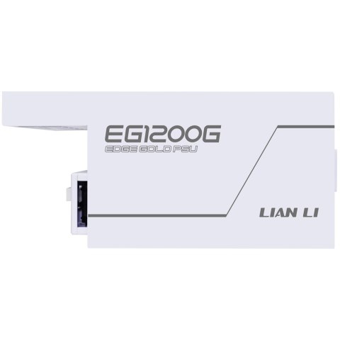 Lian Li EDGE GOLD 1200 80 PLUS Gold Netzteil, PCIe 5.1, ATX 3.1 - 1.200 Watt, weiß, inkl. USB-Hub