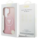 Etui Guess IML Gradient Triangle MagSafe do Samsung Galaxy S26 Ultra różowy