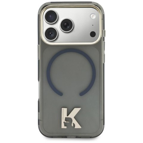 Etui Karl Lagerfeld IML K Head Logo MagSafe do iPhone 17 czarny