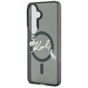 Etui Karl Lagerfeld IML KC Script MagSafe do Samsung Galaxy S26 Plus czarny