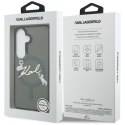 Etui Karl Lagerfeld IML KC Script MagSafe do Samsung Galaxy S26 Plus czarny