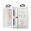 Guess GUBKP13L4GMGPI iPhone 13 Pro / 13 6,1" różowy/pink book 4G Big Metal Logo