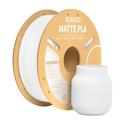 Filament PLA Matte ELEGOO (Biały)