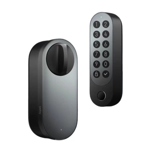 Aqara Smart Lock U200 Kit Srebrny, HomeKit, Thread, Bluetooth 5.1, NFC