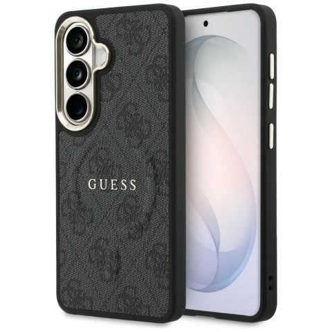 Etui Guess 4G Embossed Ring MagSafe do Samsung Galaxy S26 Plus czarny