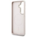 Etui Guess 4G Embossed Ring MagSafe do Samsung Galaxy S26 Plus różowy