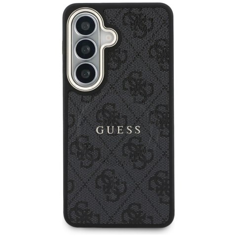 Etui Guess 4G Embossed Ring MagSafe do Samsung Galaxy S26 czarny