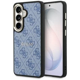 Etui Guess 4G Embossed Ring MagSafe do Samsung Galaxy S26 niebieski