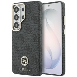 Etui Guess 4G Rhinestone Round Logo MagSafe do Samsung Galaxy S26 Ultra czarny