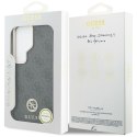 Etui Guess 4G Rhinestone Round Logo MagSafe do Samsung Galaxy S26 Ultra czarny