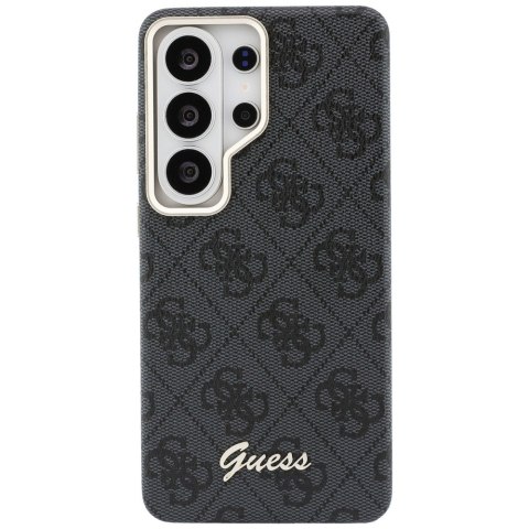 Etui Guess 4G Script MagSafe do Samsung Galaxy S26 Ultra czarny