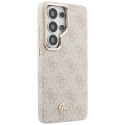 Etui Guess 4G Script MagSafe do Samsung Galaxy S26 Ultra różowy
