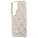 Etui Guess 4G Script MagSafe do Samsung Galaxy S26 Ultra różowy