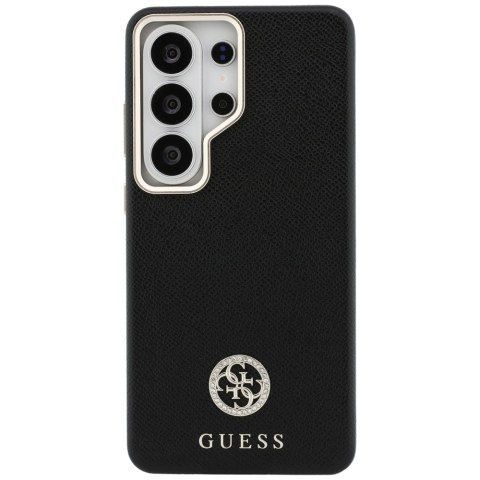 Etui Guess Rhinestone Round Logo MagSafe do Samsung Galaxy S26 Ultra czarny