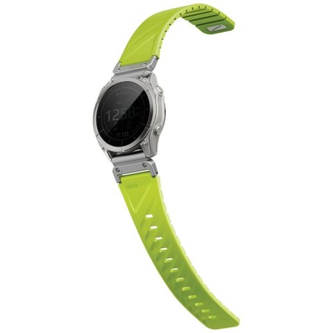 Pasek UNIQ Fluo x Smart-Fit do Garmin 22mm limonka