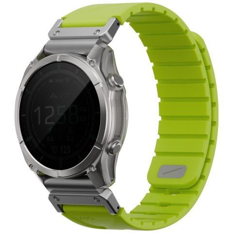 Pasek UNIQ Fluo x Smart-Fit do Garmin 22mm limonka