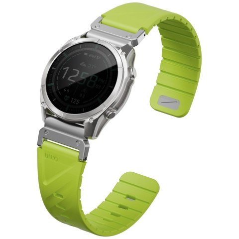 Pasek UNIQ Fluo x Smart-Fit do Garmin 22mm limonka