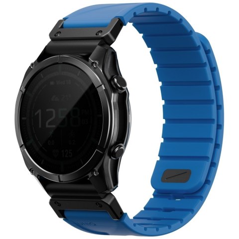 Pasek UNIQ Fluo x Smart-Fit do Garmin 22mm niebieski