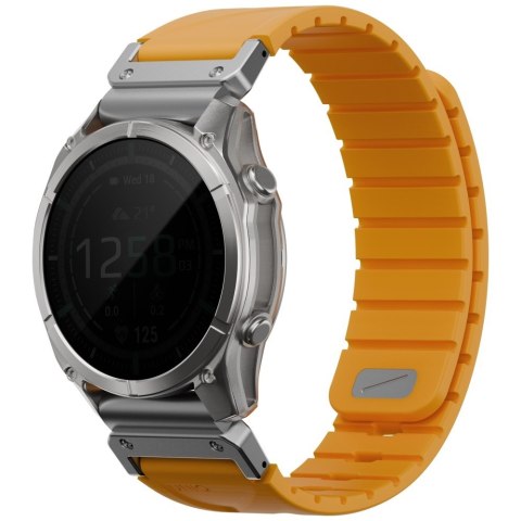 Pasek UNIQ Fluo x Smart-Fit do Garmin 22mm pomarańczowy