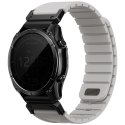 Pasek UNIQ Fluo x Smart-Fit do Garmin 22mm szary