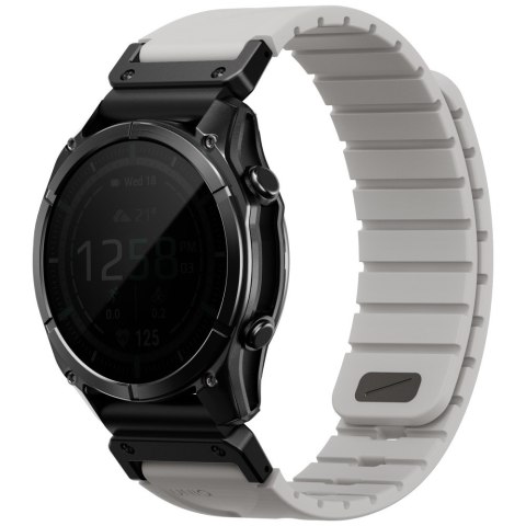 Pasek UNIQ Fluo x Smart-Fit do Garmin 22mm szary