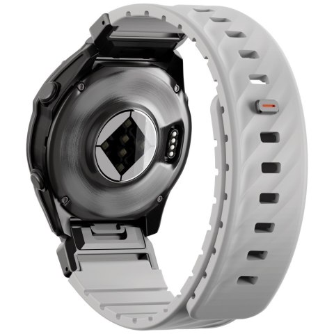 Pasek UNIQ Fluo x Smart-Fit do Garmin 22mm szary