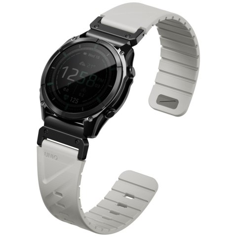 Pasek UNIQ Fluo x Smart-Fit do Garmin 22mm szary