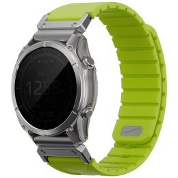 Pasek UNIQ Fluo x Smart-Fit do Garmin 26mm limonka