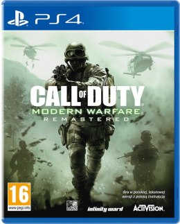 Gra PlayStation 4 Call of Duty Modern Warfare Remastered