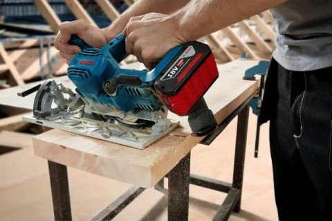 Bosch GKS 185-LI 16,5 cm Czarny, Niebieski, Szary 5000 RPM