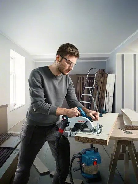 Bosch GKS 185-LI 16,5 cm Czarny, Niebieski, Szary 5000 RPM