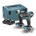 Zestaw Makita DLX2414AJ 18V LXT (DGA506 + DHP458 + DTD152 + 2x 5,0Ah + torba)