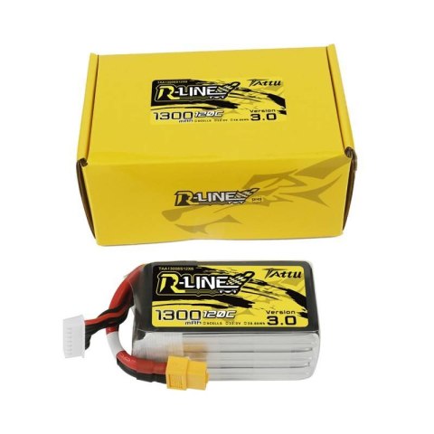 Akumulator TATTU R-Line v3.0 1300mAh 22,2V 6S1P XT60