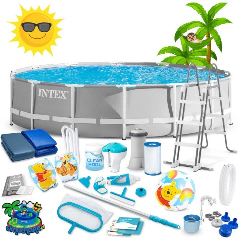 Basen ogrodowy stelażowy 457 x 122 cm 21w1 INTEX 26726